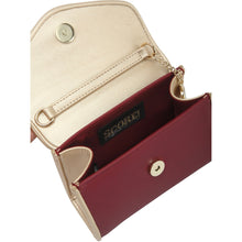 Load image into Gallery viewer, SCORE! Eva Designer Crossbody Clutch - Maroon and Gold
