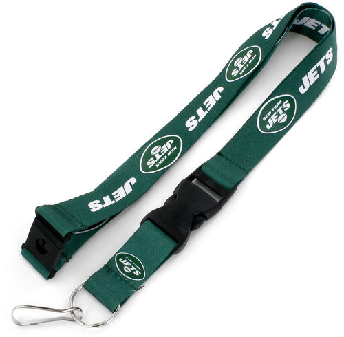 New York Jets Officially Licensed Green and White NFL Logo Team Lanyard
