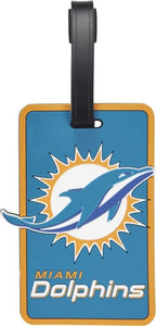 Miami Dolphins Soft Bag Tag