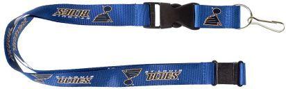 St. Louis BLUES Officially NHL Licensed Logo Blue and Gold Team Lanyard