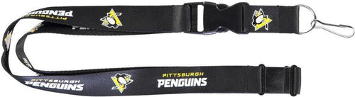 Pittsburgh Penguins Officially NHL Licensed Black and Gold Logo Team Lanyard