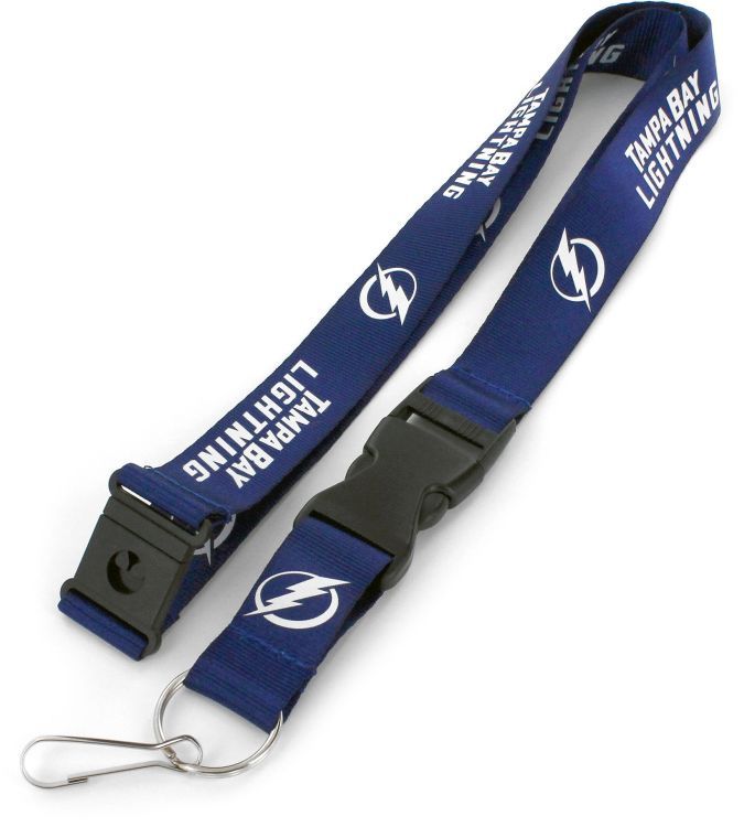 Tampa Bay Lightning Officially NHL Licensed Blue and White Logo Team Lanyard