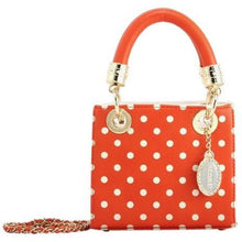 Load image into Gallery viewer, SCORE! Game Day Bag Purse Jacqui Classic Top Handle Crossbody Satchel - Bright Orange and White - Tennessee Knoxville Volunteers, Sam Houston State University Bearkats, Syracuse University Orange, Bowling Green Falcons, Princeton University TIgers, NFL Cincinnati Bengals, Cleveland Browns, MLB Baltimore Orioles, Maimi Marlins, San Francisco Giants, NHL Anaheim Ducks, Philadelphia Flyers, Houston Dynamo
