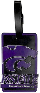 KANSAS STATE University Wildcats NCAA Licensed SOFT Luggage BAG TAG