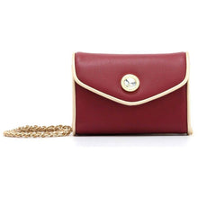 Load image into Gallery viewer, SCORE! Eva Designer Crossbody Clutch - Maroon and Gold
