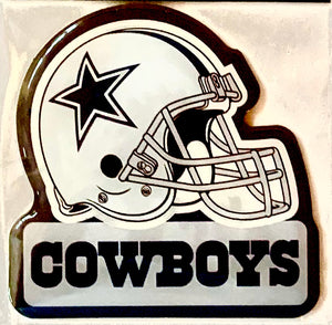 Dallas COWBOYS 3" FOOTBALL HELMET MAGNET NFL Licensed