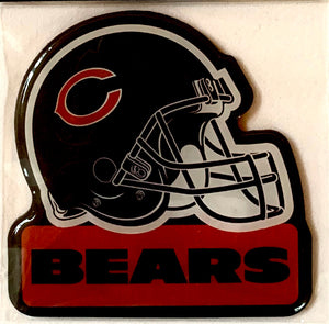Chicago BEARS HELMET 3" MAGNET NFL Licensed