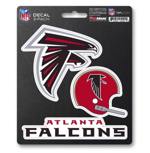 Atlanta Falcons three pack decals
