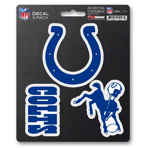 Indiana Colts three pack decals