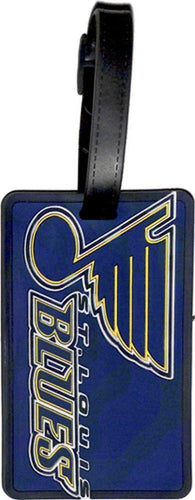 St. Louis BLUES NHL Licensed SOFT Luggage BAG TAG